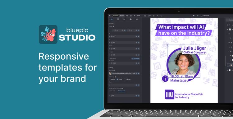 Bluepic STUDIO is the next generation of graphic template software! Here's why...